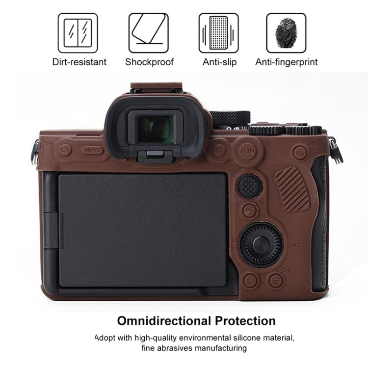 Soft Silicone Protective Case for Sony A7 IV, For Sony A7 IV