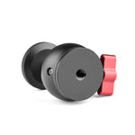 YELANGU 360 Degree Panoramic Metal Tripod Ball Head Adapter for Dolly Car, Ball Head Adapter