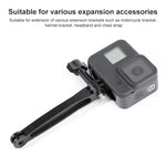 Joint Aluminum Extension Arm Grip Extenter for DJI, Insta360, GoPro and Other Action Cameras, Length: 10.8cm, 10.8cm