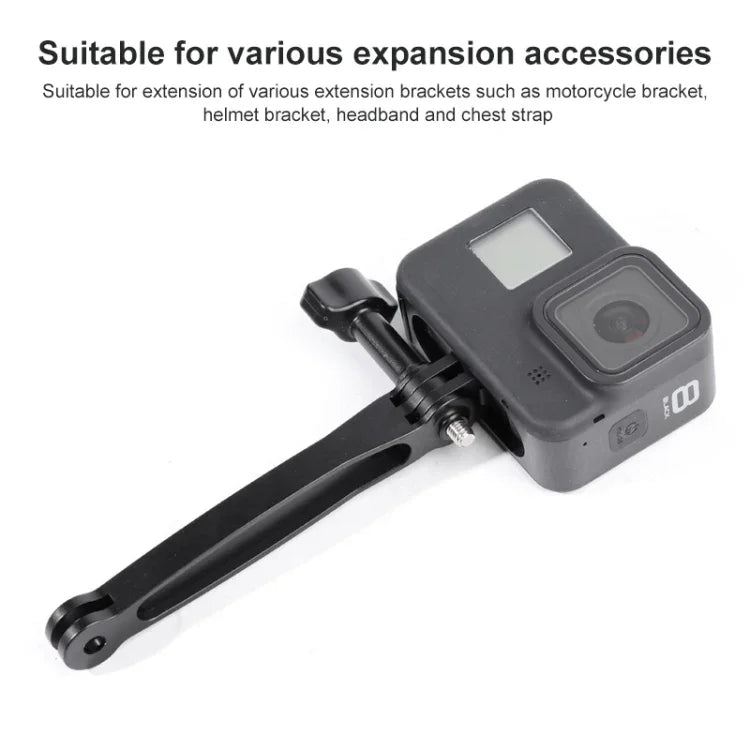 Joint Aluminum Extension Arm Grip Extenter for DJI, Insta360, GoPro and Other Action Cameras, Length: 10.8cm, 10.8cm
