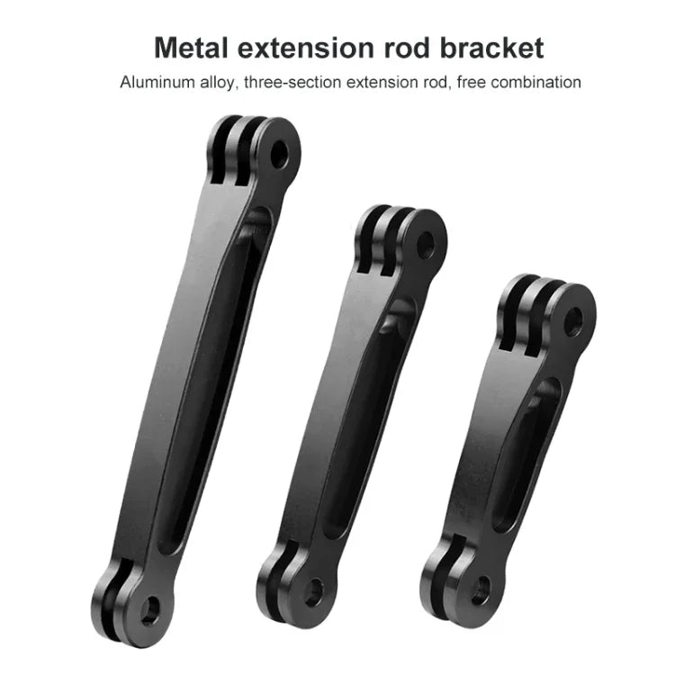 Joint Aluminum Extension Arm Grip Extenter for DJI, Insta360, GoPro and Other Action Cameras, Length: 8.8cm, 8.8cm