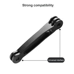 Joint Aluminum Extension Arm Grip Extenter for DJI, Insta360, GoPro and Other Action Cameras, Length: 6.8cm, 6.8cm