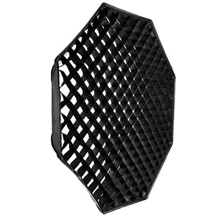 TRIOPO S55 Diameter 55cm Honeycomb Grid Octagon Softbox Reflector Diffuser for Studio Speedlite Flash Softbox, Diameter 55cm