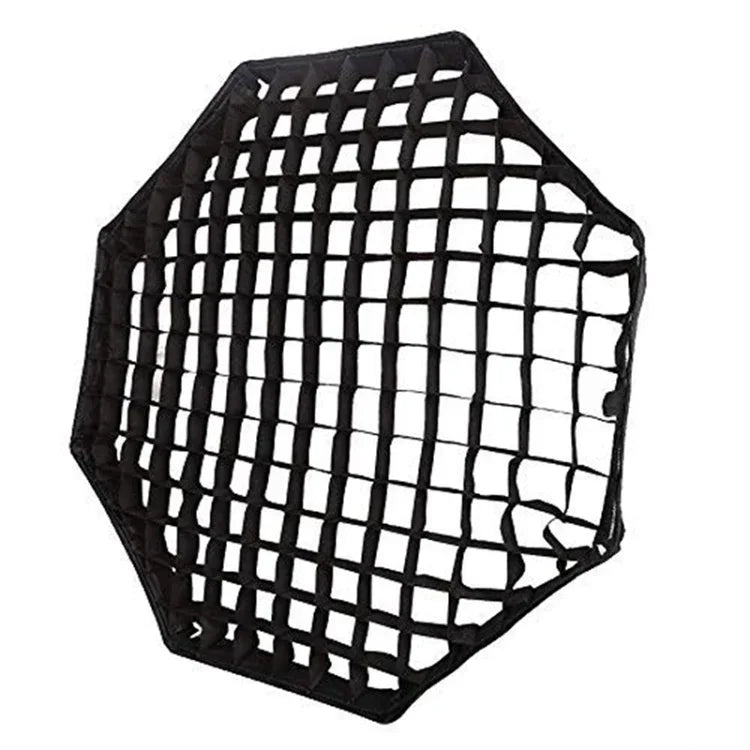 TRIOPO S55 Diameter 55cm Honeycomb Grid Octagon Softbox Reflector Diffuser for Studio Speedlite Flash Softbox, Diameter 55cm