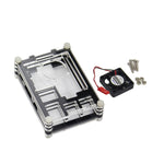 9 Layers Acrylic Box Shell Case with Cooling Fan for Raspberry pi 3