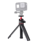 RUIGPRO Multi-functional Foldable Tripod Holder Selfie Monopod Stick with Ball Head for DJI, Insta360, GoPro and Other Action Cameras, Tripod Monopod