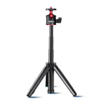 RUIGPRO Multi-functional Foldable Tripod Holder Selfie Monopod Stick with Ball Head for DJI, Insta360, GoPro and Other Action Cameras, Tripod Monopod