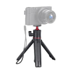 RUIGPRO Multi-functional Foldable Tripod Holder Selfie Monopod Stick with Ball Head for DJI, Insta360, GoPro and Other Action Cameras, Tripod Monopod