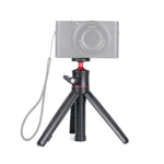 RUIGPRO Multi-functional Foldable Tripod Holder Selfie Monopod Stick with Ball Head for DJI, Insta360, GoPro and Other Action Cameras, Tripod Monopod
