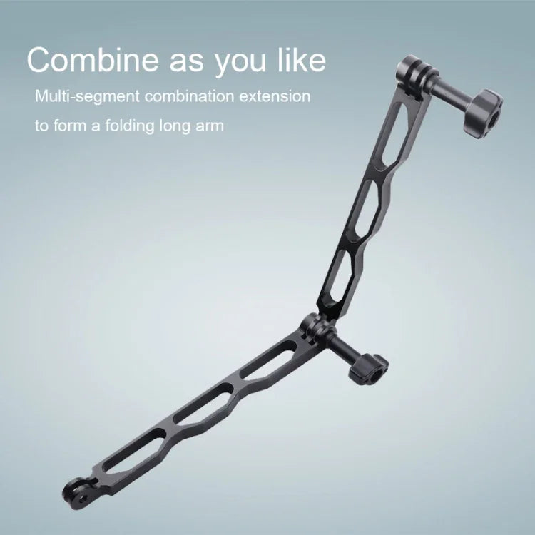 Aluminum Extension Arm Grip Extenter for DJI, Insta360, GoPro and Other Action Cameras