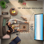 Outdoor Bracket Folding Polyester Projector Film Curtain, Size: 100 inch (16:9), Size: 100 inch