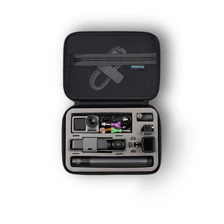 RUIGPRO Oxford Waterproof Storage Box Case Bag for DJI OSMO Pocket Gimble Camera / OSMO Action, Size: 24x16.5x8cm, RG51
