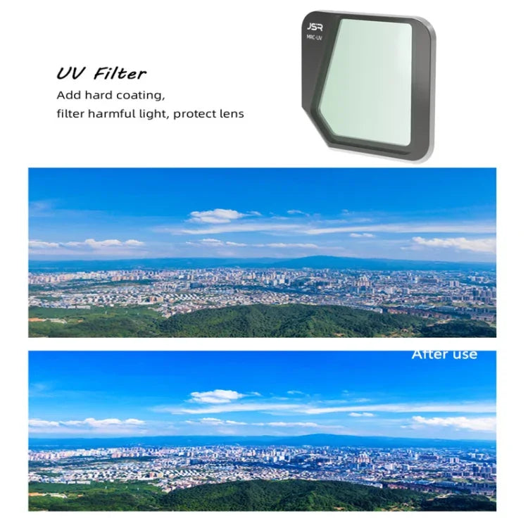 JSR Drone MCUV Lens Filter for DJI Mavic 3, MCUV