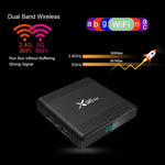 X96 Air 8K Smart TV BOX Android 9.0 Media Player with Remote Control, Quad-core Amlogic S905X3, RAM: 4GB, ROM: 64GB, Dual Band WiFi, Bluetooth, AU Plug, 4GB+64GB