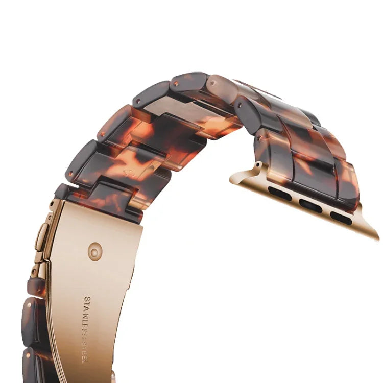 Simple Fashion Resin Watch Strap for, For Apple Watch Series 4 44mm & Series 3 & 2 & 1 42mm, For Apple Watch Series 4 40mm & Series 3 & 2 & 1 38mm, For Apple Watch Series 4 44mm & Series 3 & 2 & 1 42mm & Series 3 & 2 & 1 42mm