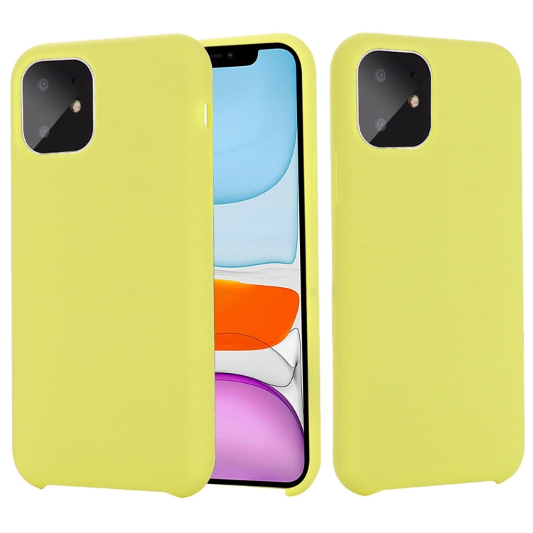 Solid Color Liquid Silicone Shockproof Case, For iPhone 11 Pro Max, For iPhone 11 Pro, For iPhone 11
