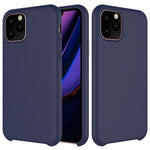 Solid Color Liquid Silicone Shockproof Case, For iPhone 11, For iPhone 11 Pro Max, For iPhone 11 Pro