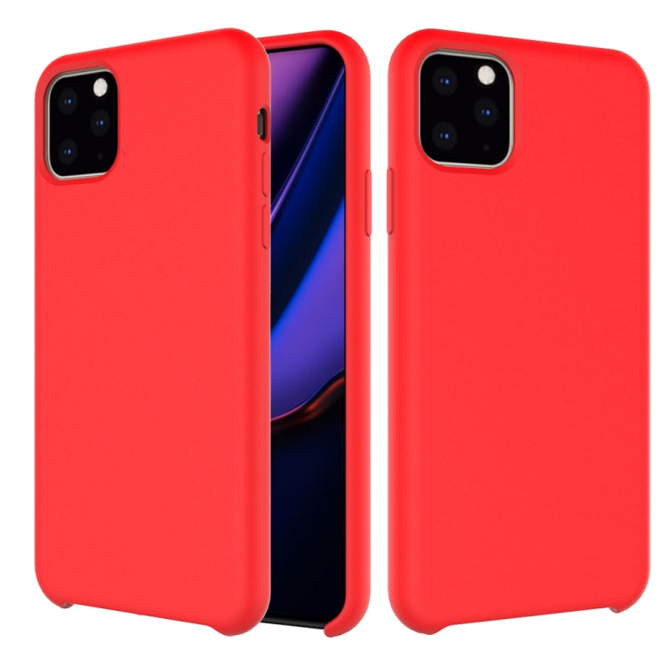 Solid Color Liquid Silicone Shockproof Case, For iPhone 11, For iPhone 11 Pro Max, For iPhone 11 Pro