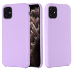 Solid Color Liquid Silicone Shockproof Case, For iPhone 11, For iPhone 11 Pro Max, For iPhone 11 Pro