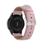 For Samsung Galaxy Watch Active / Active 2 40mm / Active 2 44mm Round Tail Genuine Leather Replacement Strap Watchband, For Samsung Galaxy Watch Active