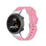 For Garmin Forerunner 45 / 45S / Swim 2 Universal Nylon Canvas Replacement Wrist Strap Watchband, For Garmin Forerunner 45 / 45S