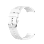For Amazfit GTR 2e / GTR 2 22mm Silicone Replacement Strap Watchband with Silver Buckle, For Amazfit GTR 2e