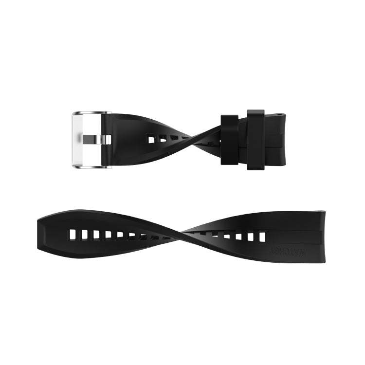 For Amazfit GTR 2e / GTR 2 22mm Silicone Replacement Strap Watchband with Silver Buckle, For Amazfit GTR 2e