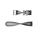 For Huawei Watch Fit 18mm Clasp Style Silicone Two-color Replacement Strap Watchband