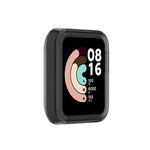 For Xiaomi Watch Color Sport Half Coverage Hollowed TPU Protective Case, For Xiaomi Mi Watch Lite