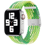 Braided + Stainless Steel Replacement Watchbands For Apple Watch Series 6 & SE & 5 & 4 40mm / 3 & 2 & 1 38mm, For Apple Watch Series 7 41mm / 6 & SE & 5 & 4 40mm, For Apple Watch Series 8&7 41mm / SE 2&6&SE&5&4 40mm / 3&2&1 38mm                        ...