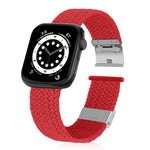Braided + Stainless Steel Replacement Watchbands For Apple Watch Series 6 & SE & 5 & 4 40mm / 3 & 2 & 1 38mm, For Apple Watch Series 7 41mm / 6 & SE & 5 & 4 40mm, For Apple Watch Series 8&7 41mm / SE 2&6&SE&5&4 40mm / 3&2&1 38mm                        ...