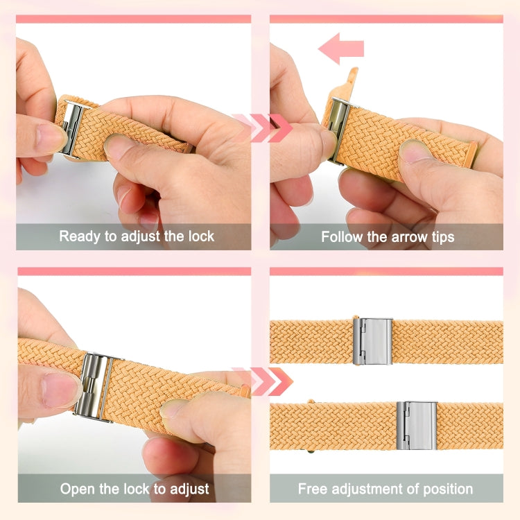 Braided + Stainless Steel Replacement Watchbands For Apple Watch Series 6 & SE & 5 & 4 44mm / 3 & 2 & 1 42mm, For Apple Watch Ultra 49mm / Series 8&7 45mm / SE 2&6&SE&5&4 44mm / 3&2&1 42mm, For Apple Watch Series 7 45mm / 6 & SE & 5 & 4 44mm           ...