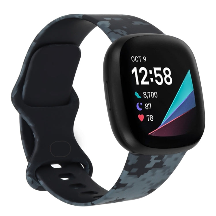 For Fitbit Versa 3 Printing Replacement Strap Watchband, L