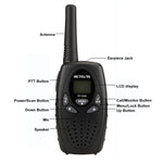 1 Pair RETEVIS RT628 0.5W EU Frequency 446MHz 8CHS Handheld Children Walkie Talkie, RT628(Black), RT628(White), RT628(Red)