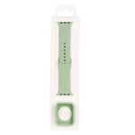 Silicone Replacement Strap Watchband + Watch Protective Case Set, For Apple Watch Series 9 / 8 / 7 41mm, For Apple Watch Series 9 / 8 / 7 45mm