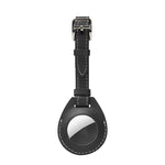 Shockproof Anti-scratch Leather Protective Case Cover with Hang Loop For AirTag 2nd Gen / AirTag 1st Gen, Luggage Tag