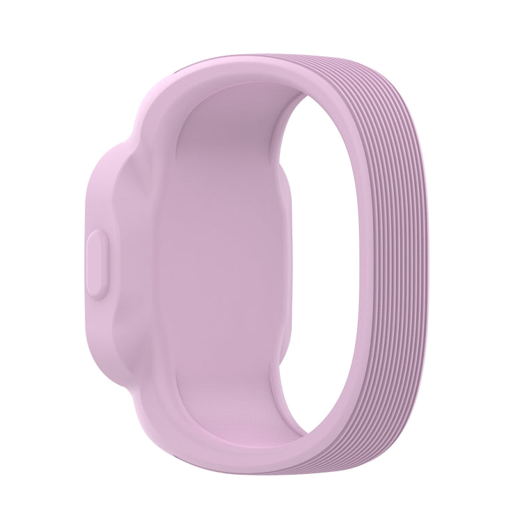For Garmin Vivofit JR3 No Buckle Silicone Pure Color Replacement Watchband, S, L