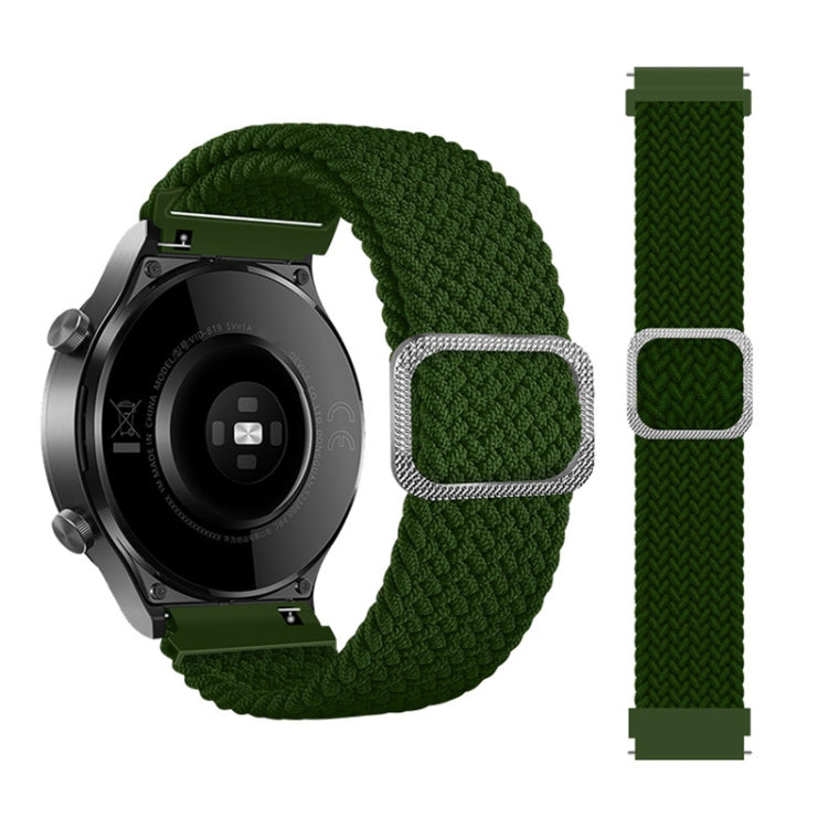 Adjustable Nylon Braided Elasticity Replacement Strap Watchband, For Samsung Galaxy Watch 42mm, For Samsung Galaxy Watch 46mm, For Samsung Galaxy Watch 3 41mm