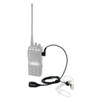 RETEVIS C9025 M 2 Pin PTT Air guide Noise Reduction Covert Acoustic Tube Earphone Microphone, C9025