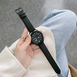 Sewing Litchi Texture Leather Replacement Strap Watchband, For Samsung Galaxy Watch 42mm, For Samsung Galaxy Watch 46mm, For Samsung Galaxy Watch 3 41mm, For Samsung Galaxy Watch 3 45mm, For Samsung Galaxy Watch Active2 40mm