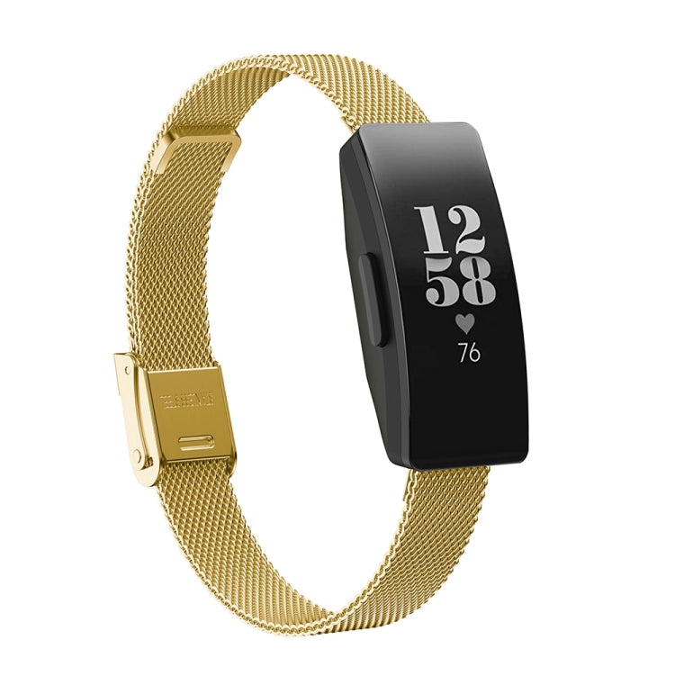 For Fitbit Ace 3 / Inspire 2 Double Insurance Buckle Milanese Replacement Strap Watchband, For Fitbit Ace 3 / Inspire 2