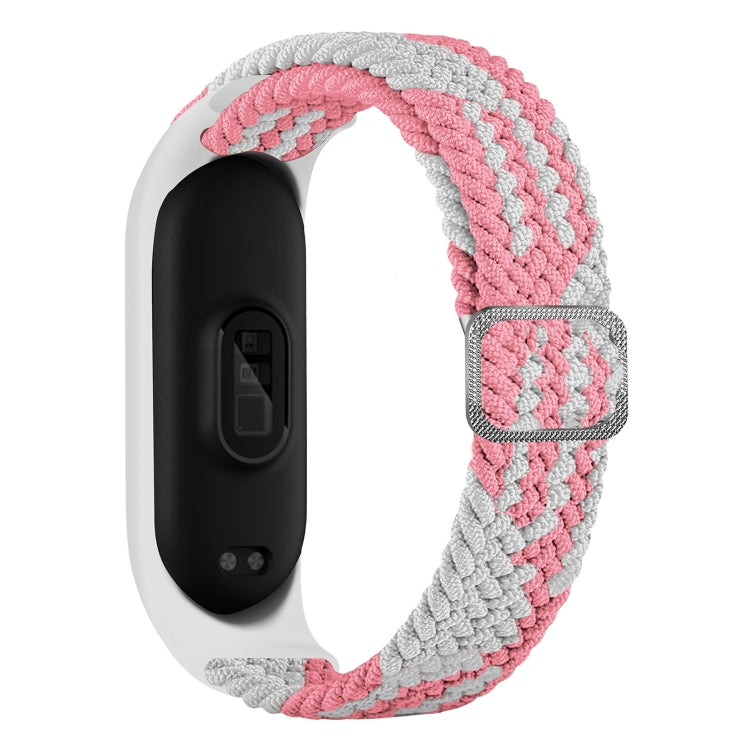 Adjustable Nylon Braided Elasticity Replacement Strap Watchband, For Xiaomi Mi Band 6 / 5  / 4