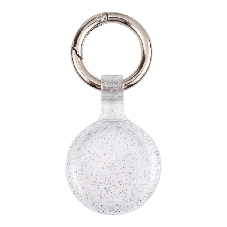Anti-scratch Clear TPU Shockproof Protective Cover Case with Keychain Hook Loop, For AirTag