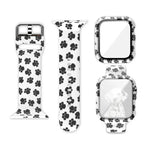 Silicone Printing Integrated Replacement Watch Case Watchband, For Apple Watch Series 3 & 2 & 1 38mm