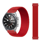 For Garmin Vivoactive 3 Adjustable Nylon Braided Elasticity Replacement Strap Watchband, 125mm, 135mm, 145mm, 155mm