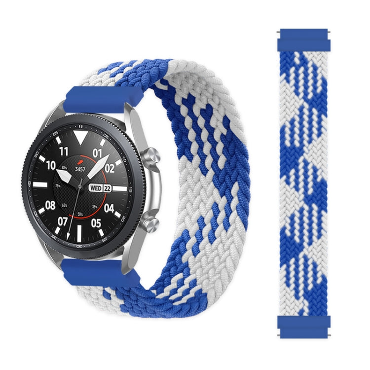 For Garmin Vivoactive 3 Adjustable Nylon Braided Elasticity Replacement Strap Watchband, 125mm, 135mm, 145mm, 155mm