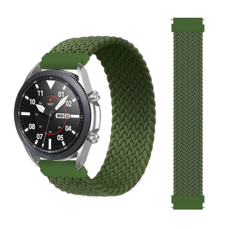 For Huawei Watch 3 / 3 Pro Adjustable Nylon Braided Elasticity Replacement Strap Watchband, 125mm, 135mm, 145mm, 155mm