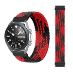 For Samsung Galaxy Watch 42mm Adjustable Nylon Braided Elasticity Replacement Strap Watchband, 165mm