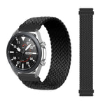 For Samsung Galaxy Watch 42mm Adjustable Nylon Braided Elasticity Replacement Strap Watchband, 165mm