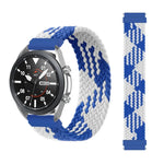 For Samsung Galaxy Watch 42mm Adjustable Nylon Braided Elasticity Replacement Strap Watchband, 165mm